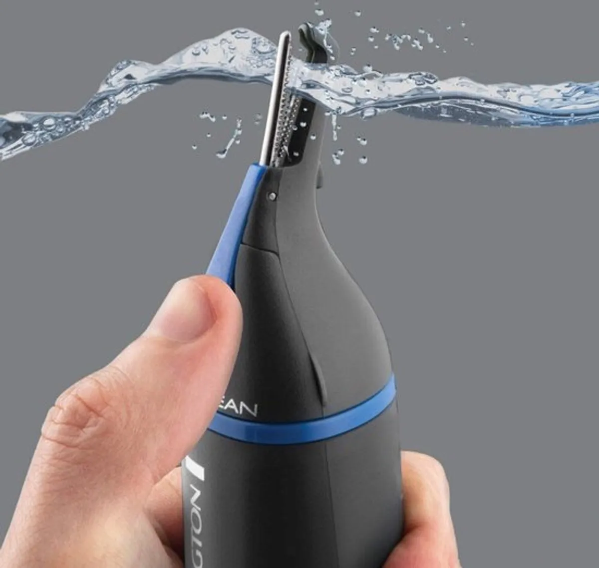 Remington NE3850 Nano Series Neustrimmer - Oorhaar & Wenkbrauw - Grijs/Blauw