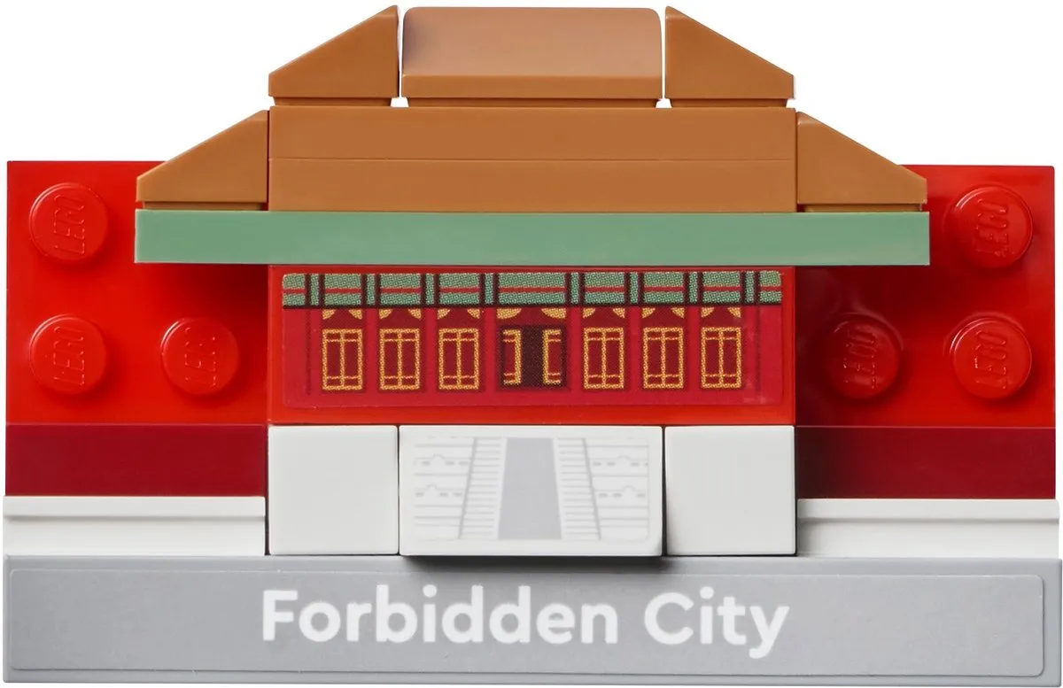 LEGO Magnetmodell Verbotene Stadt 854088 - 28 Stukken - afbeelding 2 van 2