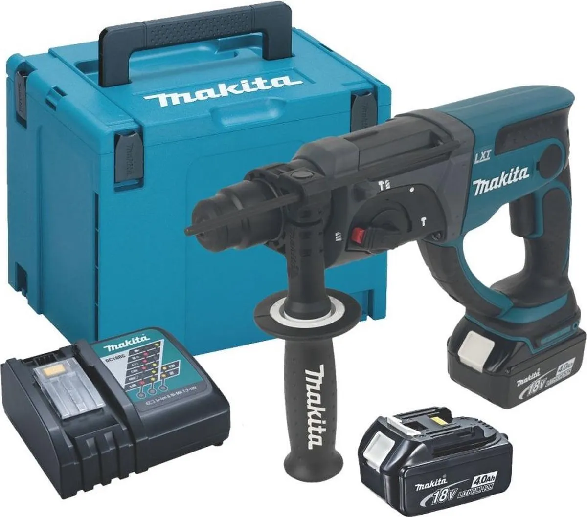 Makita DHR202RMJ SDS-plus Combihamer Set