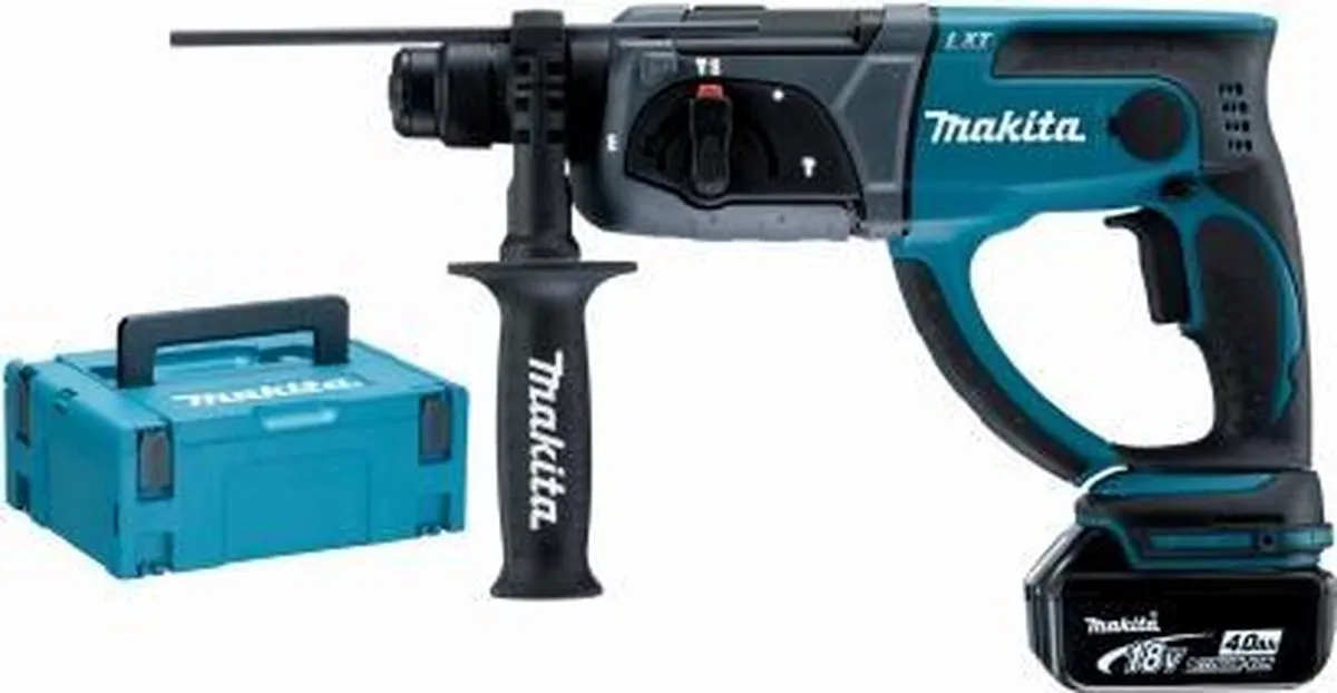 Makita DHR202RMJ SDS-plus Combihamer Set - 2J - 2x 4.0Ah