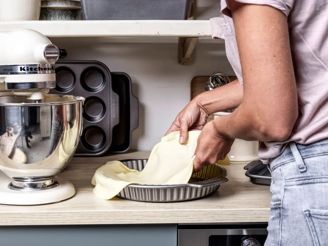 KitchenAid Quichevorm Aluminium 28cm - Grijs