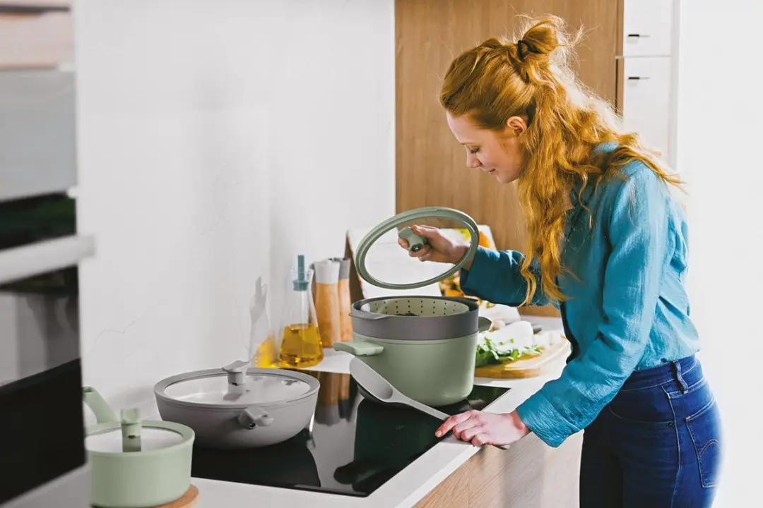 BergHOFF LEO Stomer & Vergiet Balance Ø24cm - Groen - afbeelding 6 van 6