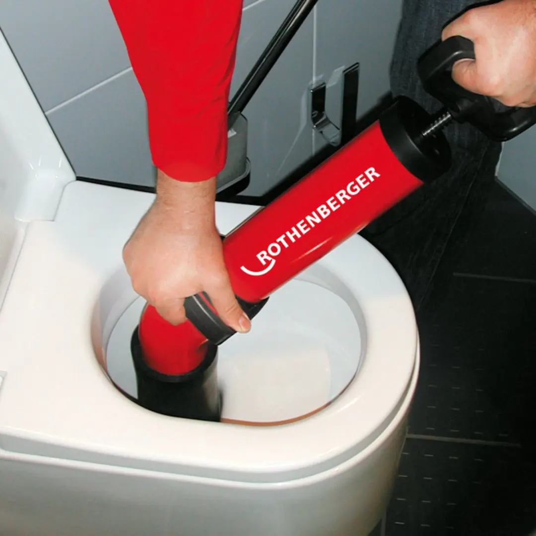 Rothenberger ROPUMP Super Plus Perslucht Leidingreiniger Handpomp 2L - afbeelding 6 van 6