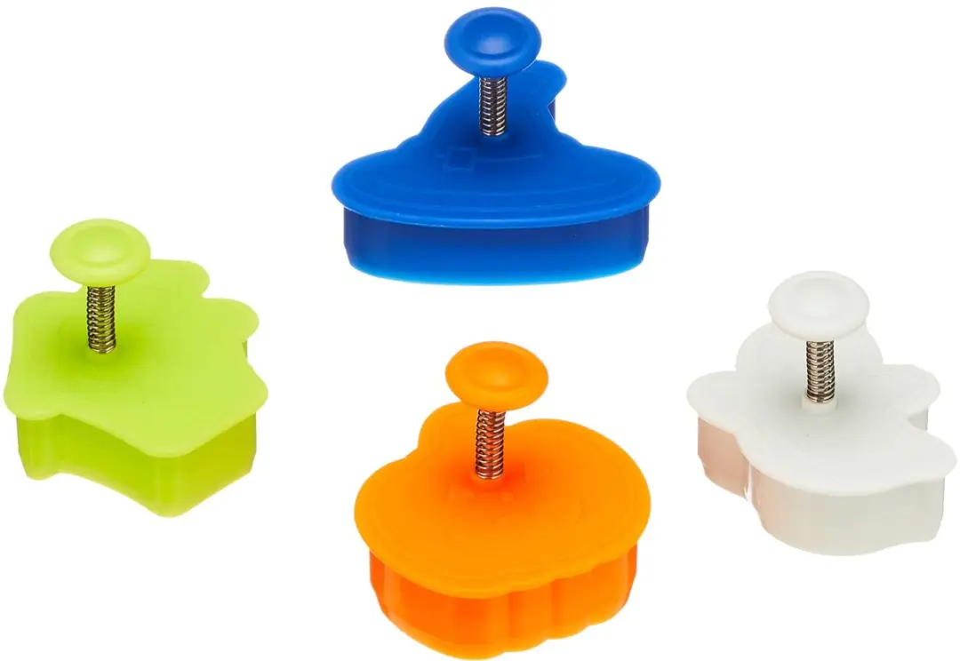Ibili 733000 Koekjesvormpjes Halloween - 4 Stuks