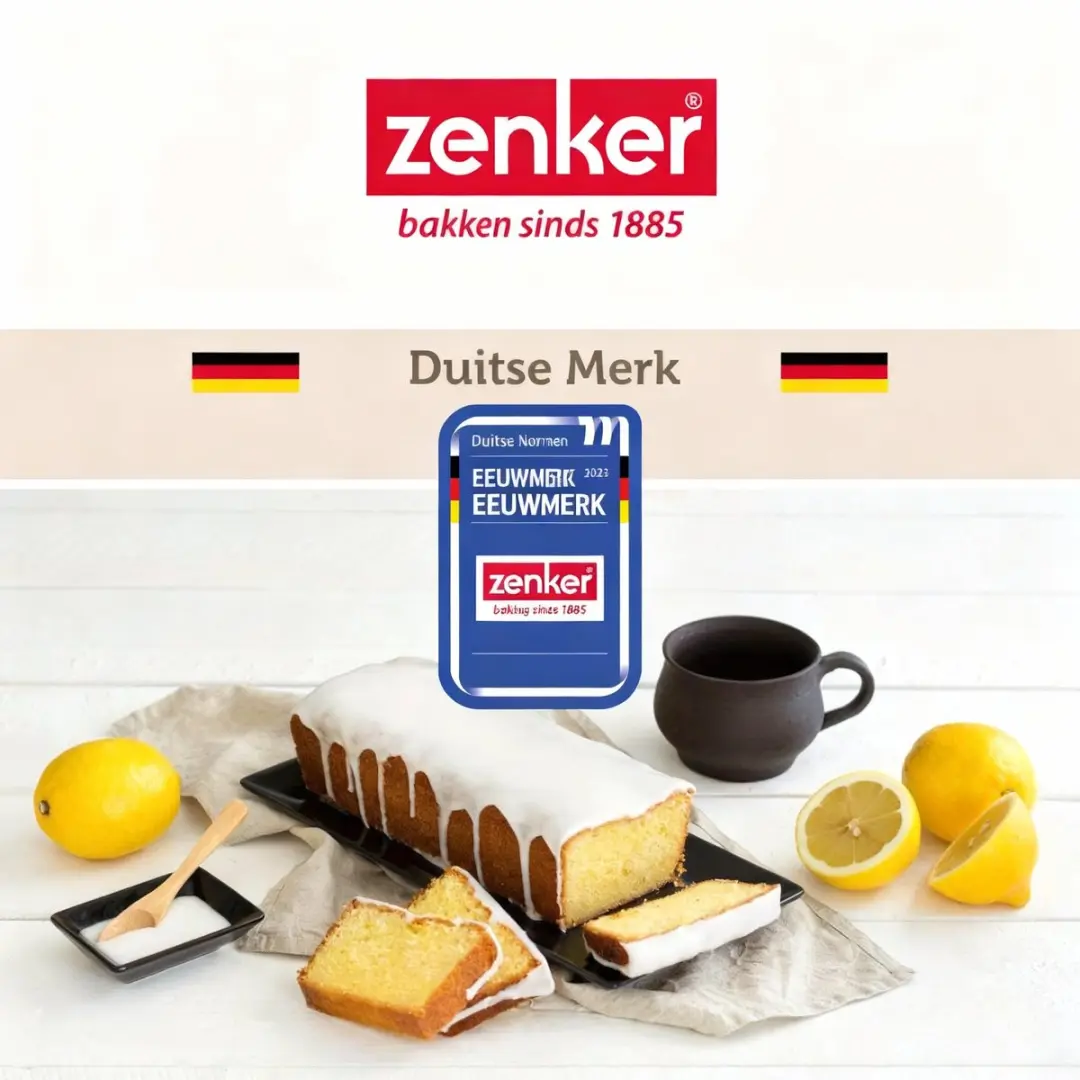 Zenker Bakset Mini Kouglofvorm 18cm - Zwart