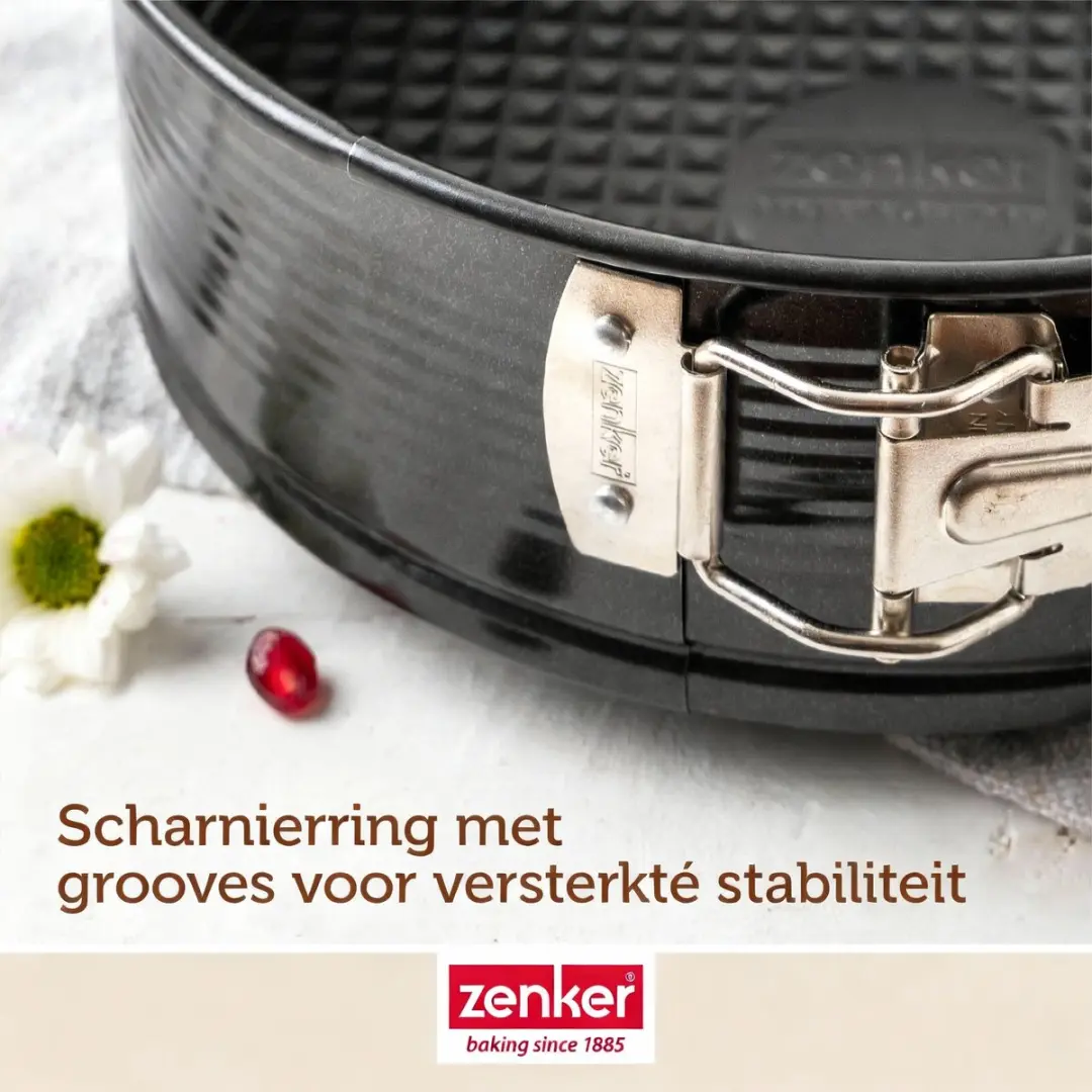 Zenker PerfectBack+ Springvorm 28cm - Zwart