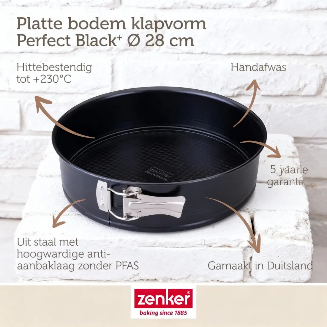 Zenker PerfectBack+ Springvorm 28cm