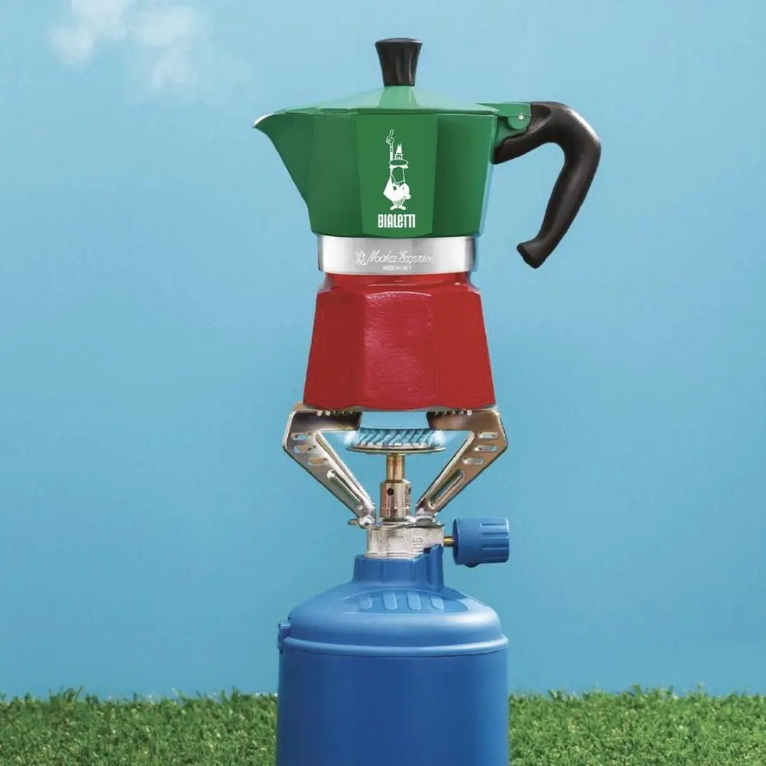 Bialetti La Mokina Percolator 1 Espresso - Tricolore