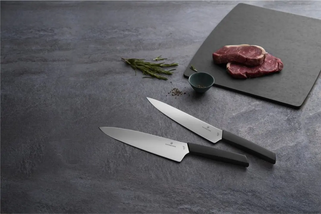 Victorinox Swiss Modern Koksmes 20cm - Zwart