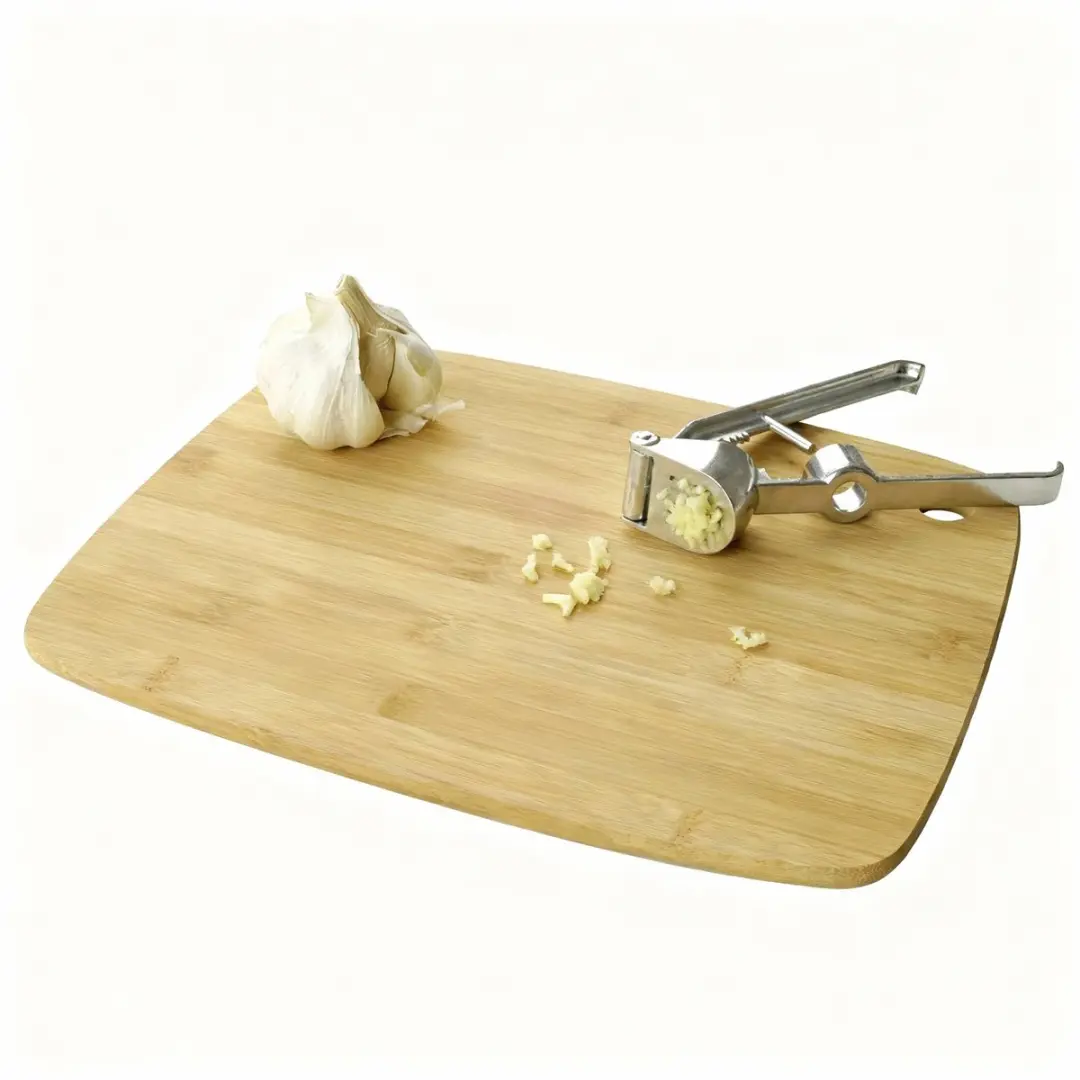 Fackelmann Knoflookpers 3-in-1 45606 - Grijs