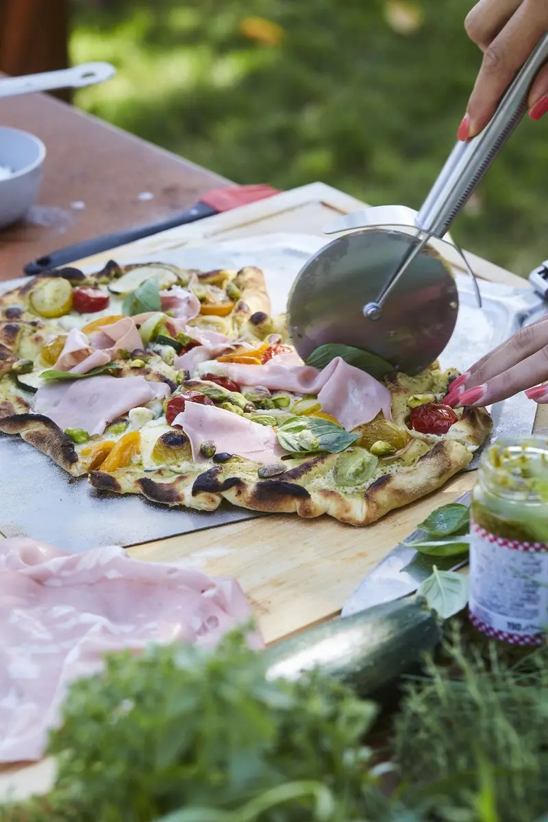 Barbecook Premium Pizza Snijder 28.7cm - Zilver
