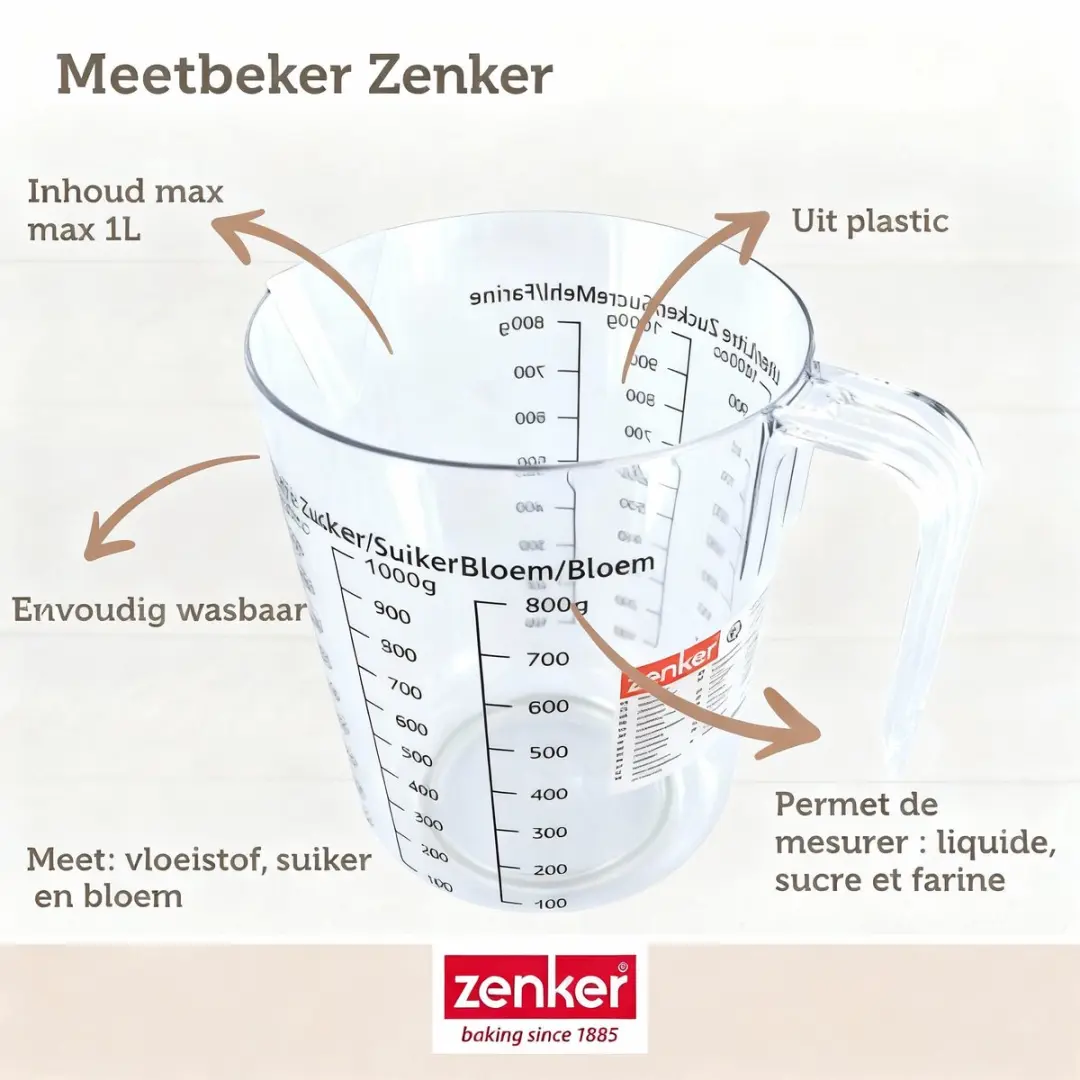 Zenker Bakkersset met uitschuifbare taartvorm 20-35cm - 2 Mengkommen