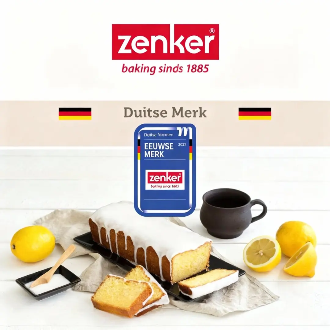 Zenker Bakkersset met uitschuifbare taartvorm 20-35cm - 2 Mengkommen