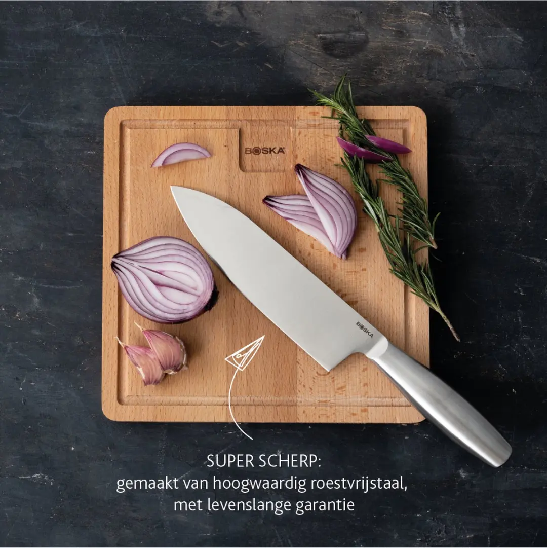 Boska Copenhagen Messenset 3-delig - RVS - Zilver