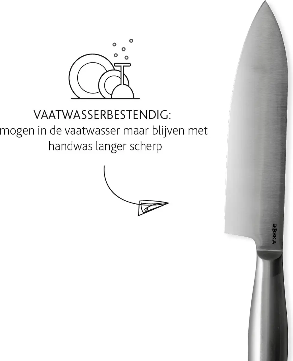 Boska Copenhagen Messenset 3-delig - RVS - Zilver