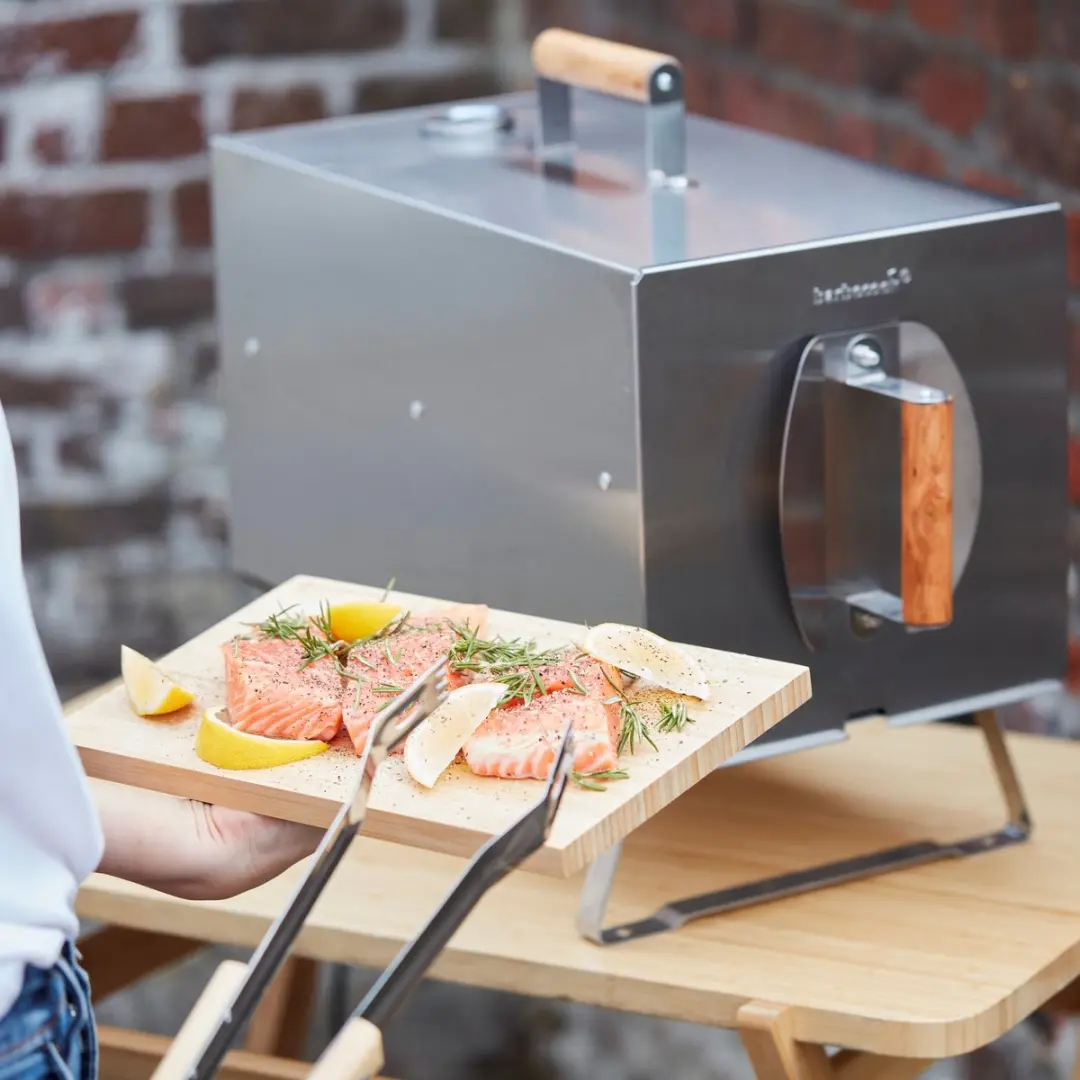 Barbecook Otto 2.0 Rookoven Elektrisch - RVS 51x26x41cm