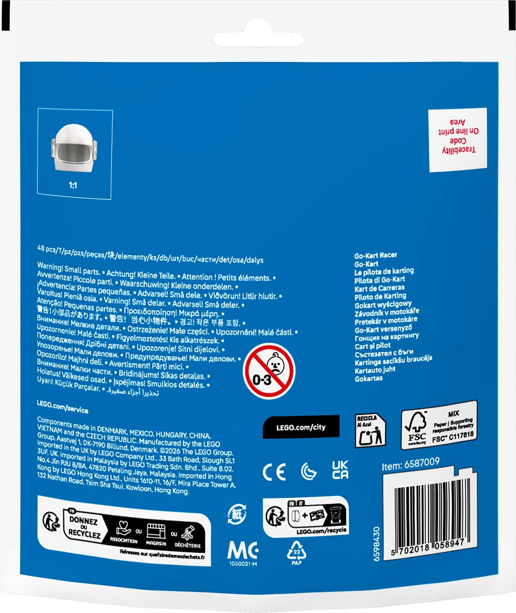 LEGO City - Go-kart Racer (paperbag) - 30719