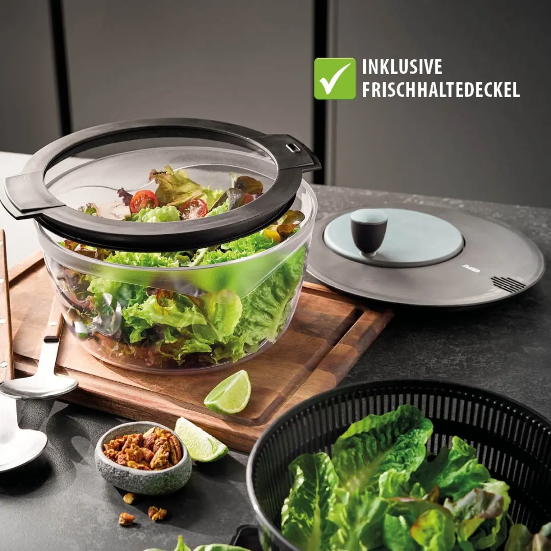 GEFU Slacentrifuge 3L - Ø25cm - Zwart