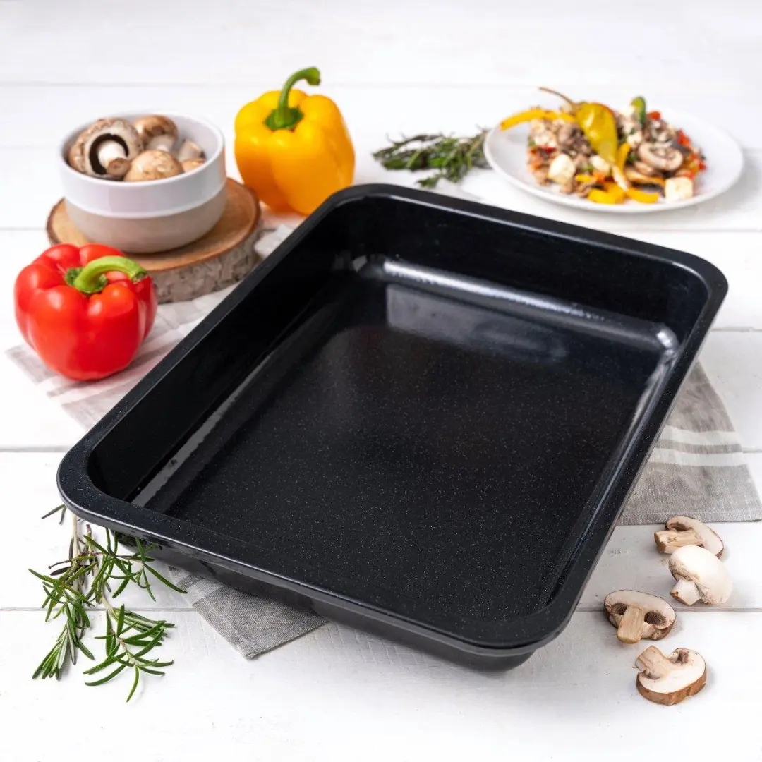 Zenker Special Cooking XXL Ovenschaal 40x29cm - 4,3L - Zwart