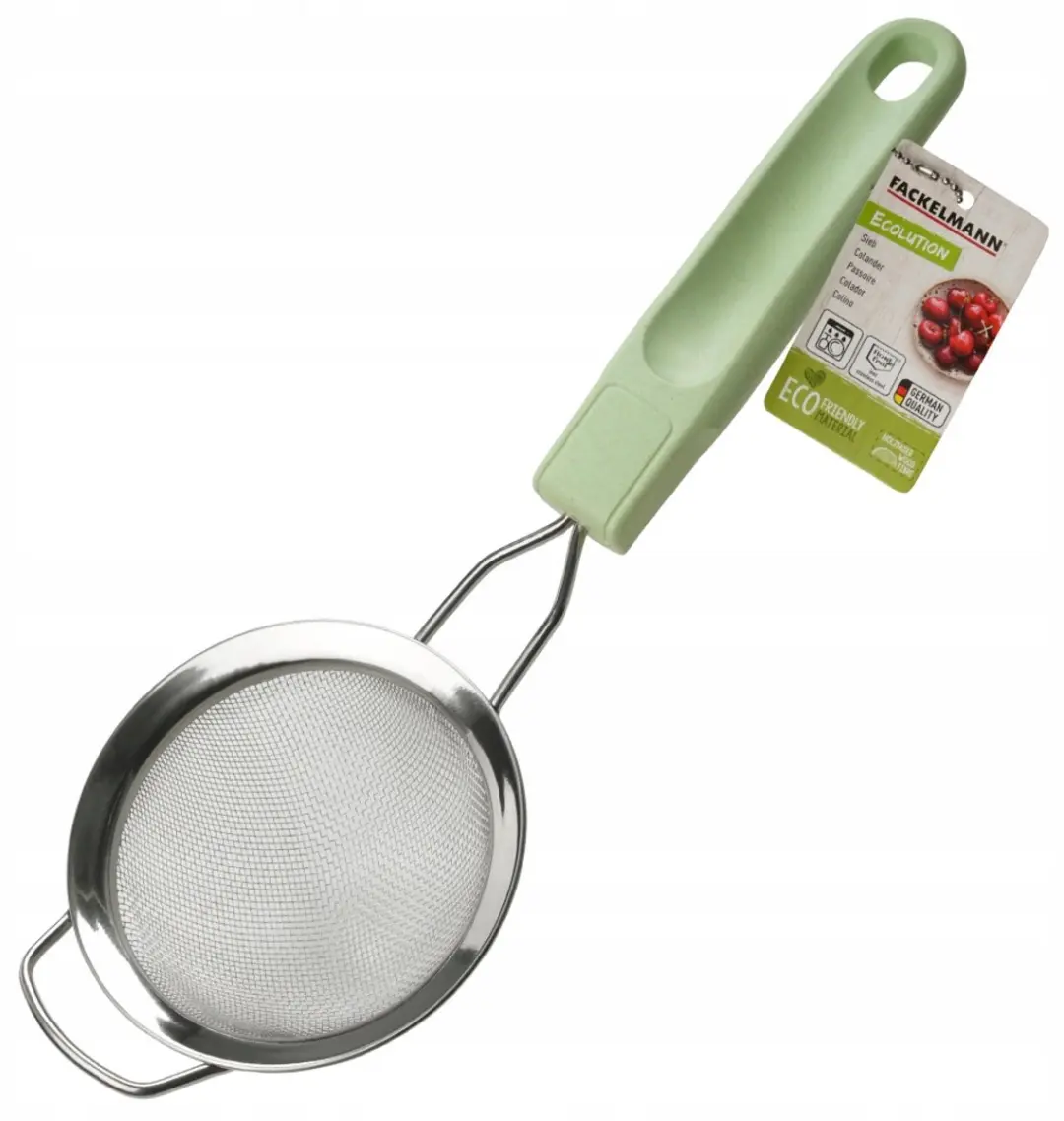 Fackelmann Ecolution Zeef 26cm - Groen
