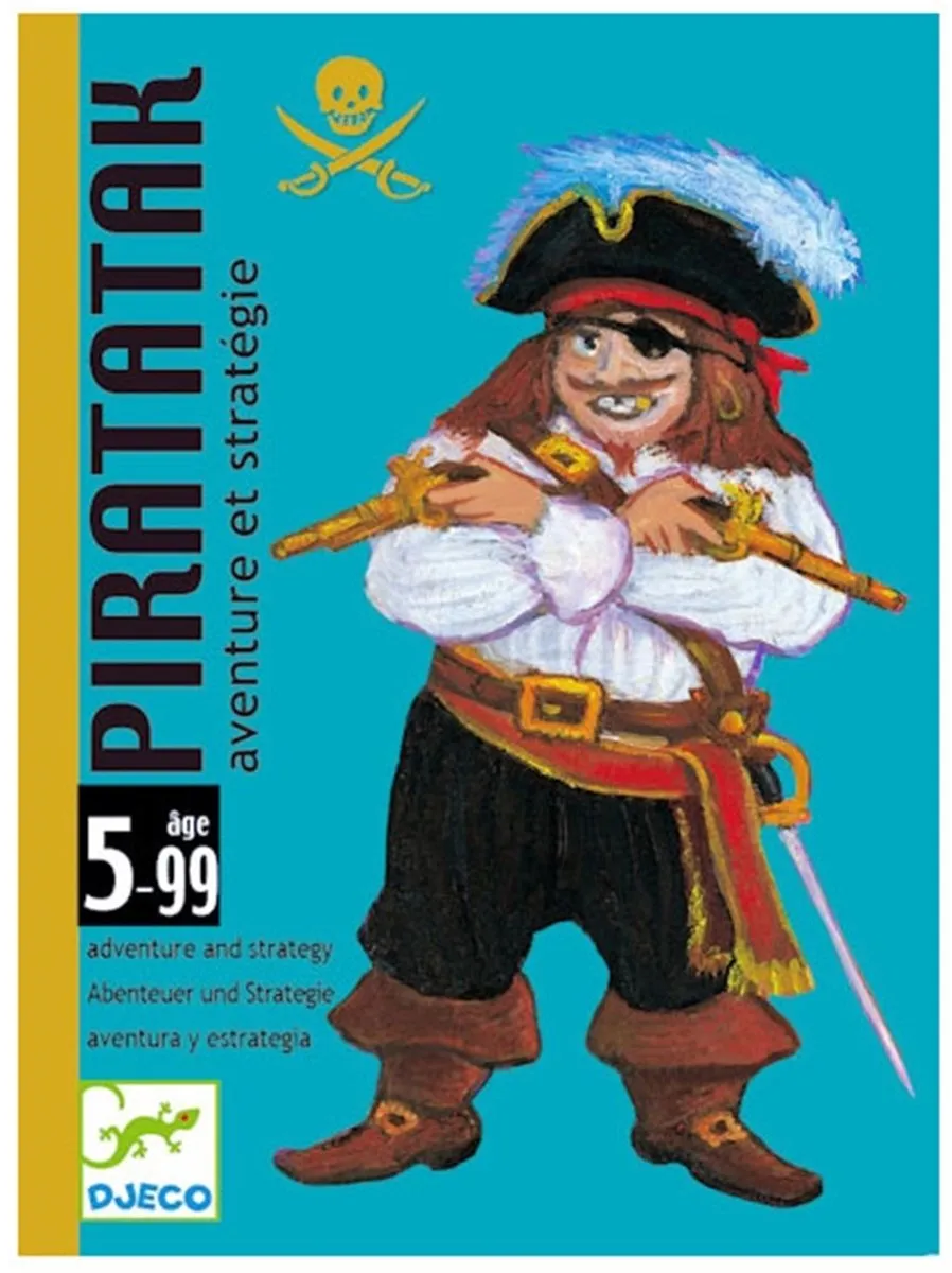 Djeco Piratatak Kaartspel - 55 Kaarten - Multicolor - afbeelding 6 van 6