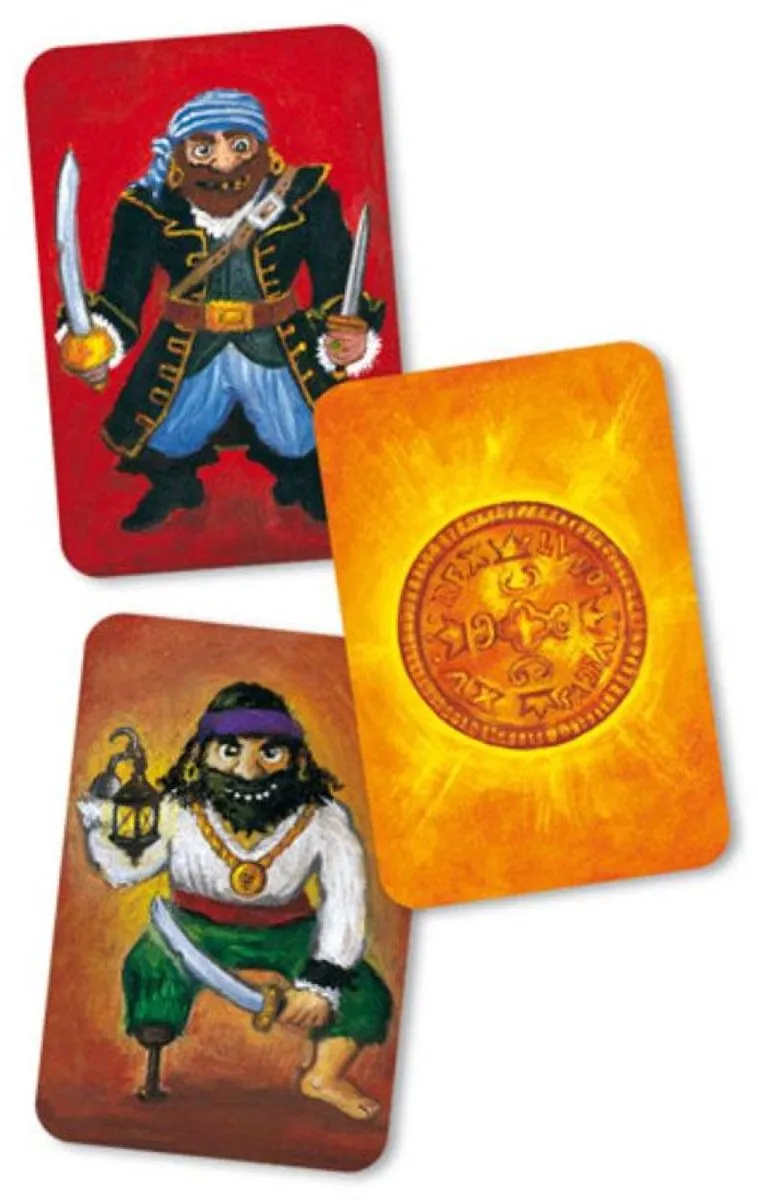 Djeco Piratatak Kaartspel - 55 Kaarten - Multicolor - afbeelding 5 van 6