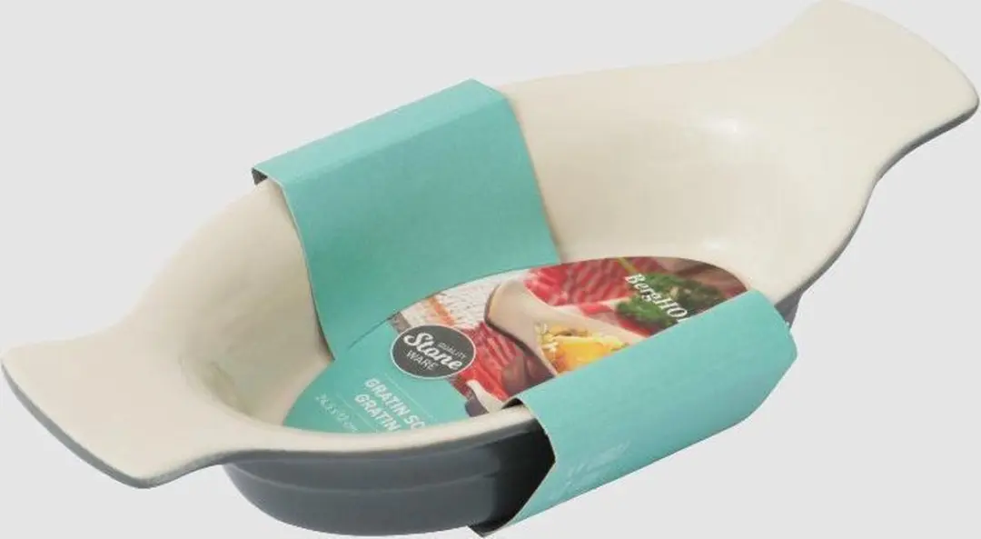 BergHOFF Gratin Ovenschaal 24,5x12cm - 0,4L - Grijs