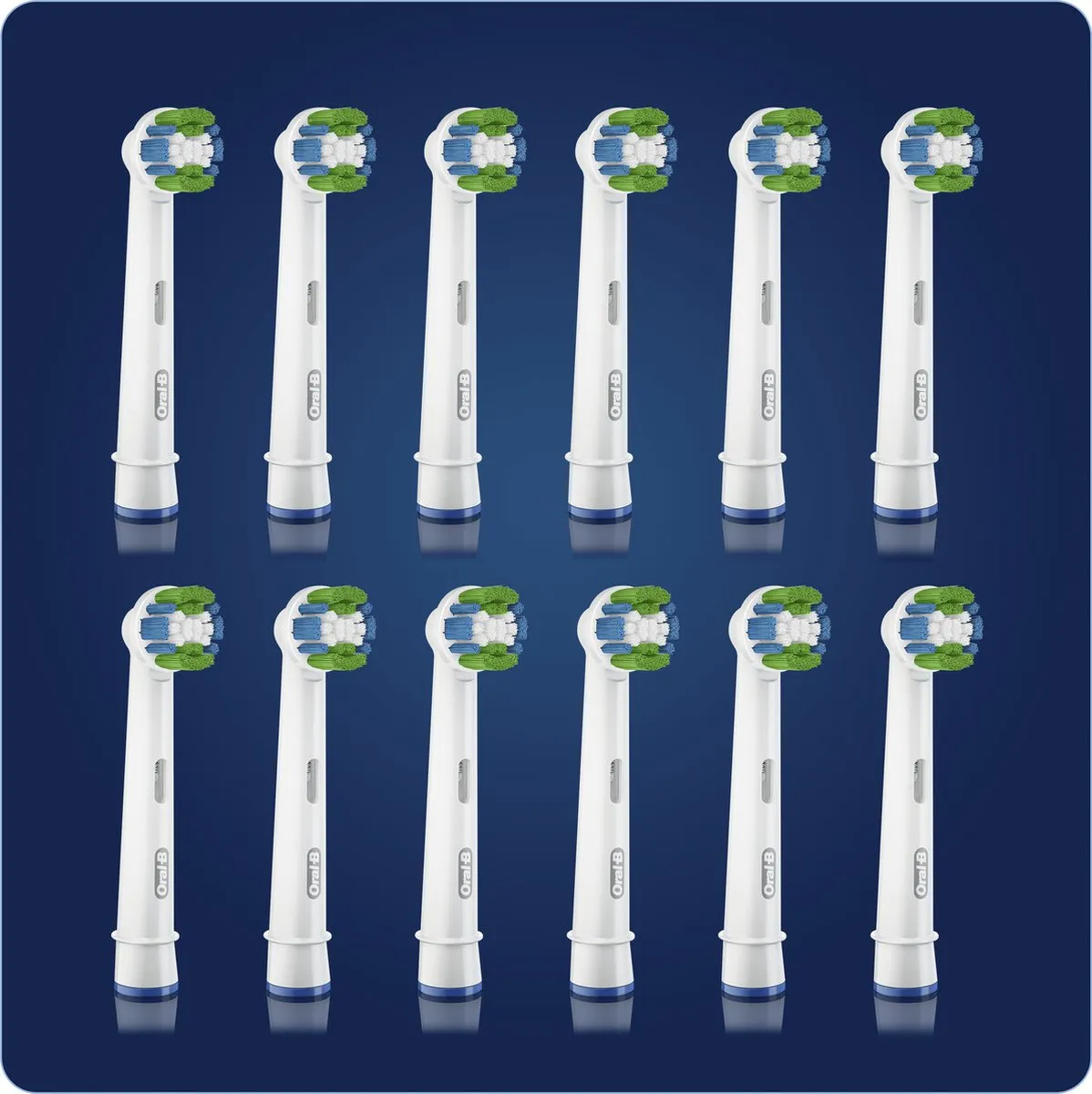 Oral-B Precision Clean Opzetborstels 12 Stuks - Wit