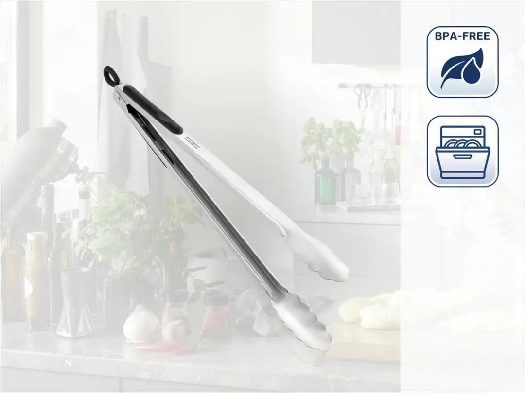 Leifheit Proline Keukentang Grilltang 41cm - RVS - Grijs/Zwart