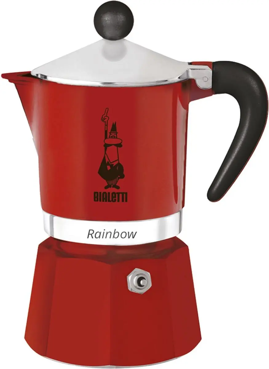 Bialetti Rainbow Percolator 300ml - 1 Kop - Rood