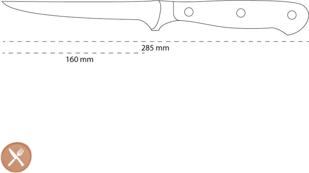 Wusthof Classic Uitbeenmes 16cm - Zwart