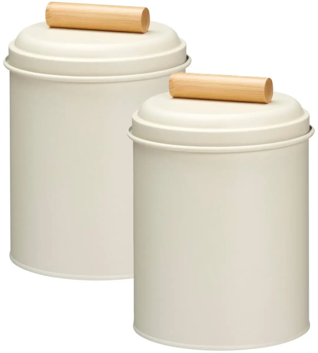 Excellent Houseware Bart Koekjesbewaarblik 2x