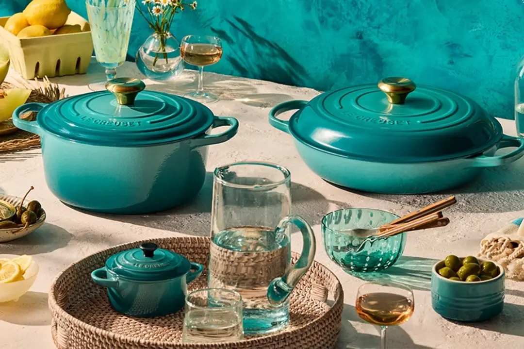 Le Creuset Pepermolen 21cm - Blauw Riviera