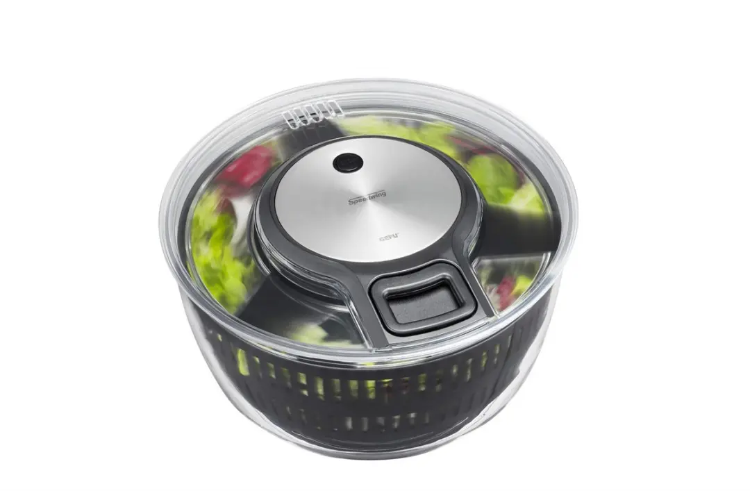 GEFU Saladespinner Speed Wing 27cm - 3-delig - Doorzichtig