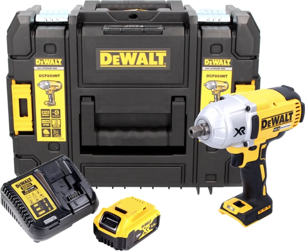 DeWalt DCF 899 P1 Slagmoersleutel 18V 950Nm - 2400 Slagen/min - 20 Stuks - afbeelding 4 van 5