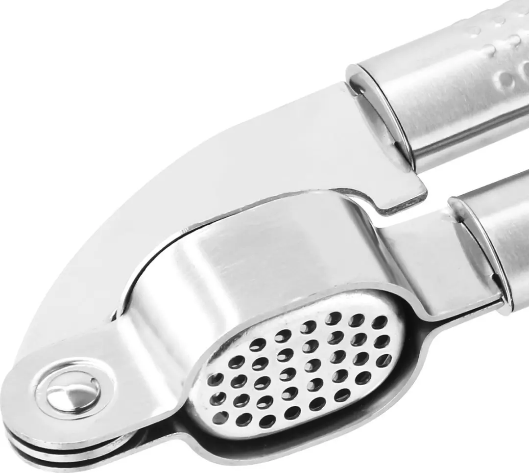 Fackelmann Knoflookpers RVS 40445 - Grijs