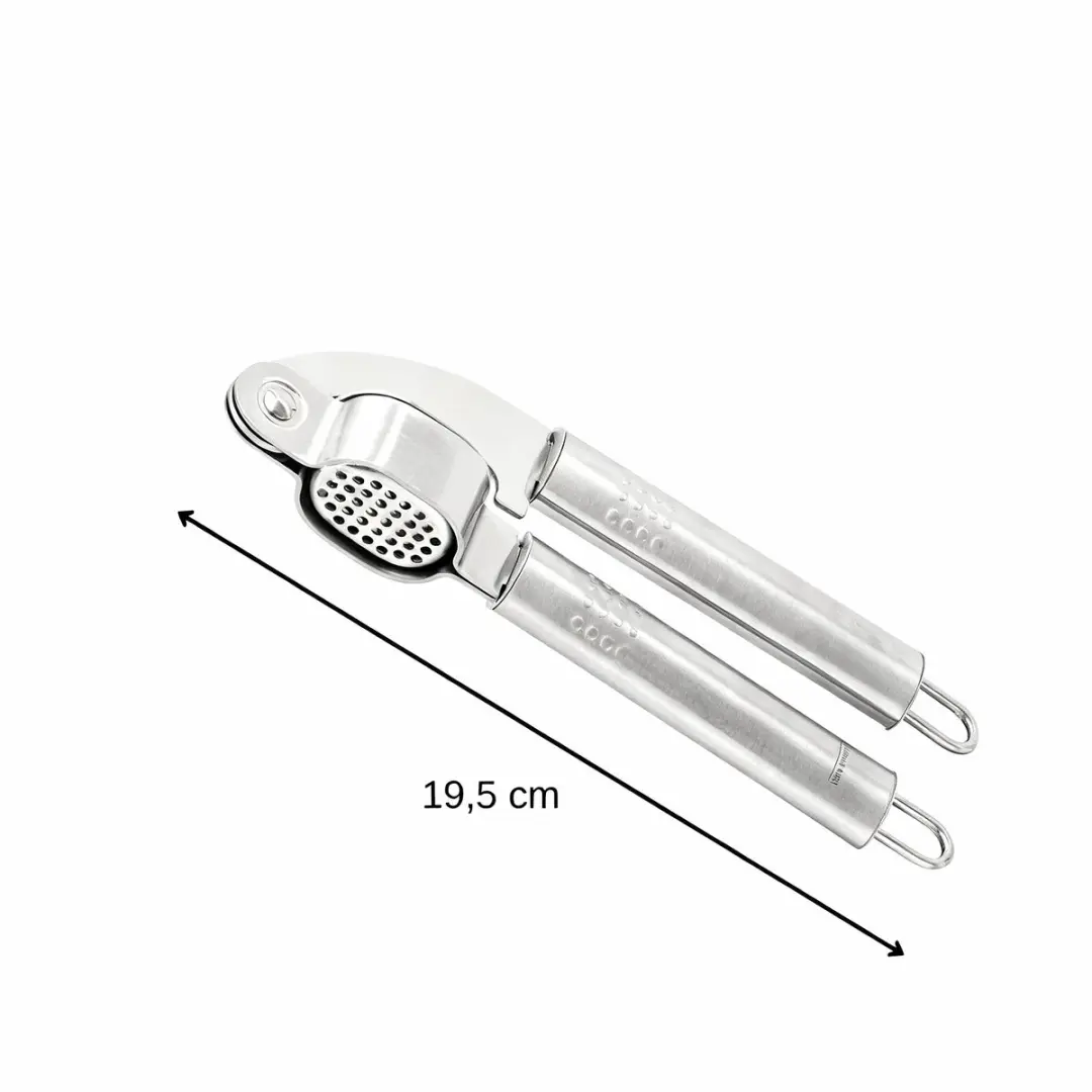 Fackelmann Knoflookpers RVS 40445 - Grijs