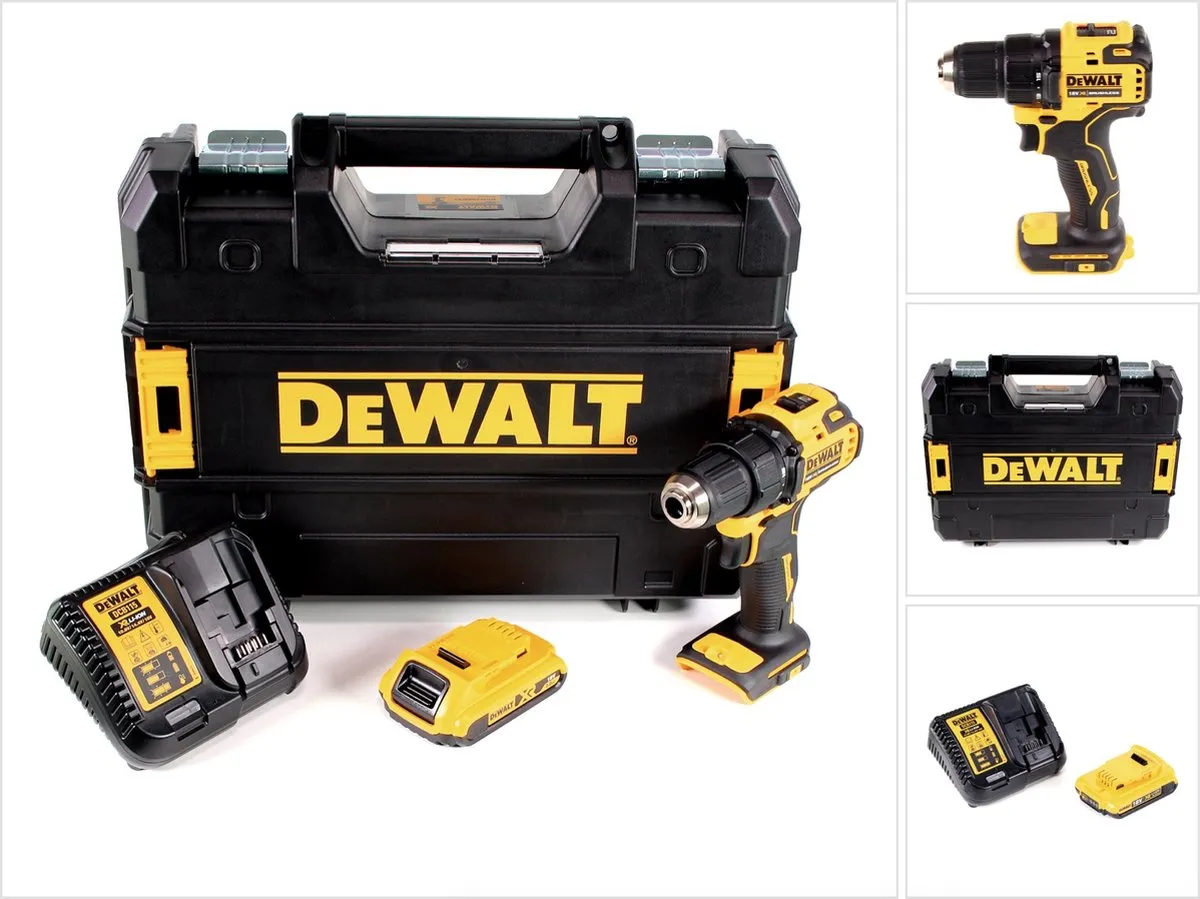DeWalt DCD708D1T Accuboormachine 18V 65Nm Borstelloos - 2000mAh - afbeelding 2 van 6