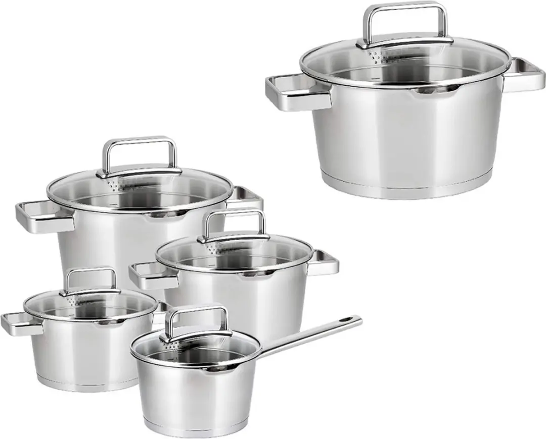 Sola Diamond RVS Pannen 5-delig - 13DIAM 005