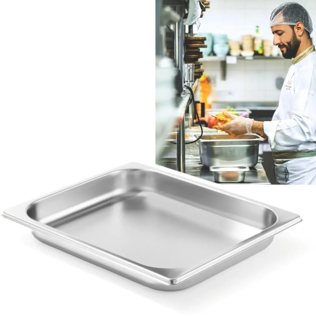 HENDI Gastronormbak 1L - RVS - 20mm - afbeelding 6 van 6