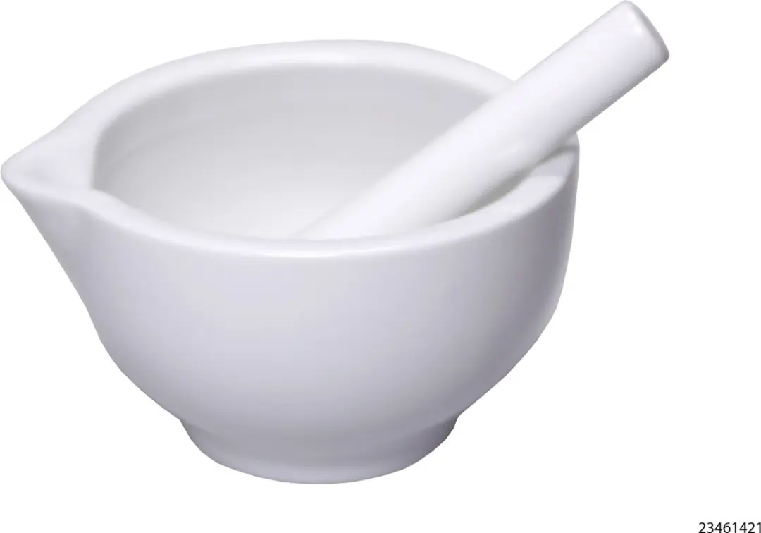 Svenska Living Vijzel met Stamper 15cm - Wit