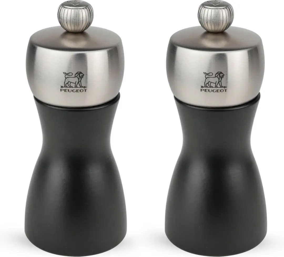 Peugeot Fidji Peper- en Zoutmolen 12cm - Mat Zwart