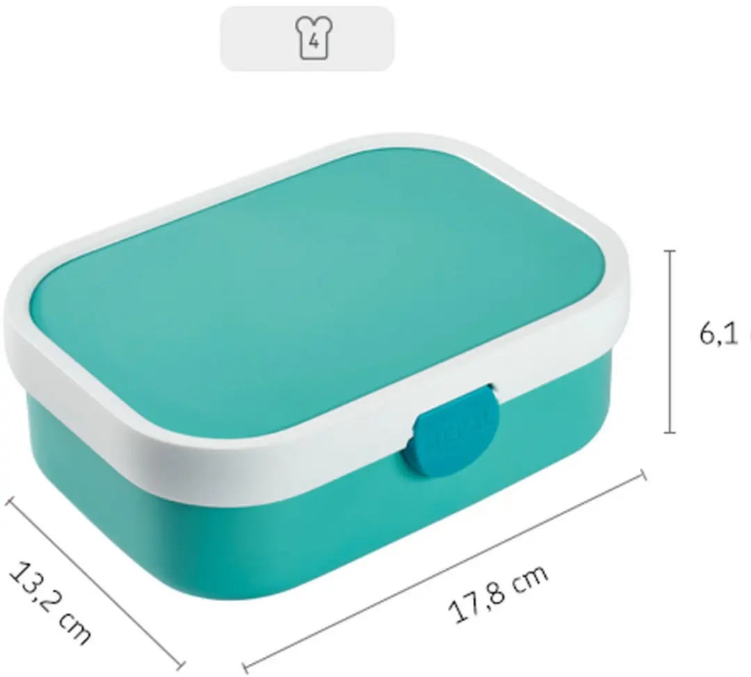 Mepal Bento Lunchbox Voetbal 750ml - 2 Vakken - BPA-vrij