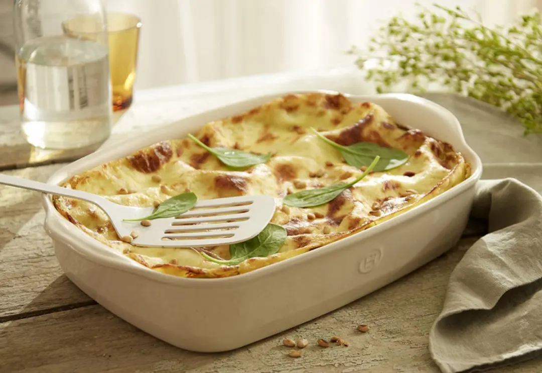 Emile Henry Ovenschaal E-box 360x230mm - 2.95L - Crème