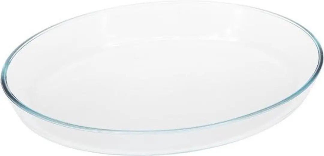 Cosy&Trendy 500 Degrees Ovenschaal Ovaal 30x21cm - 1,8L - Transparant - afbeelding 2 van 2