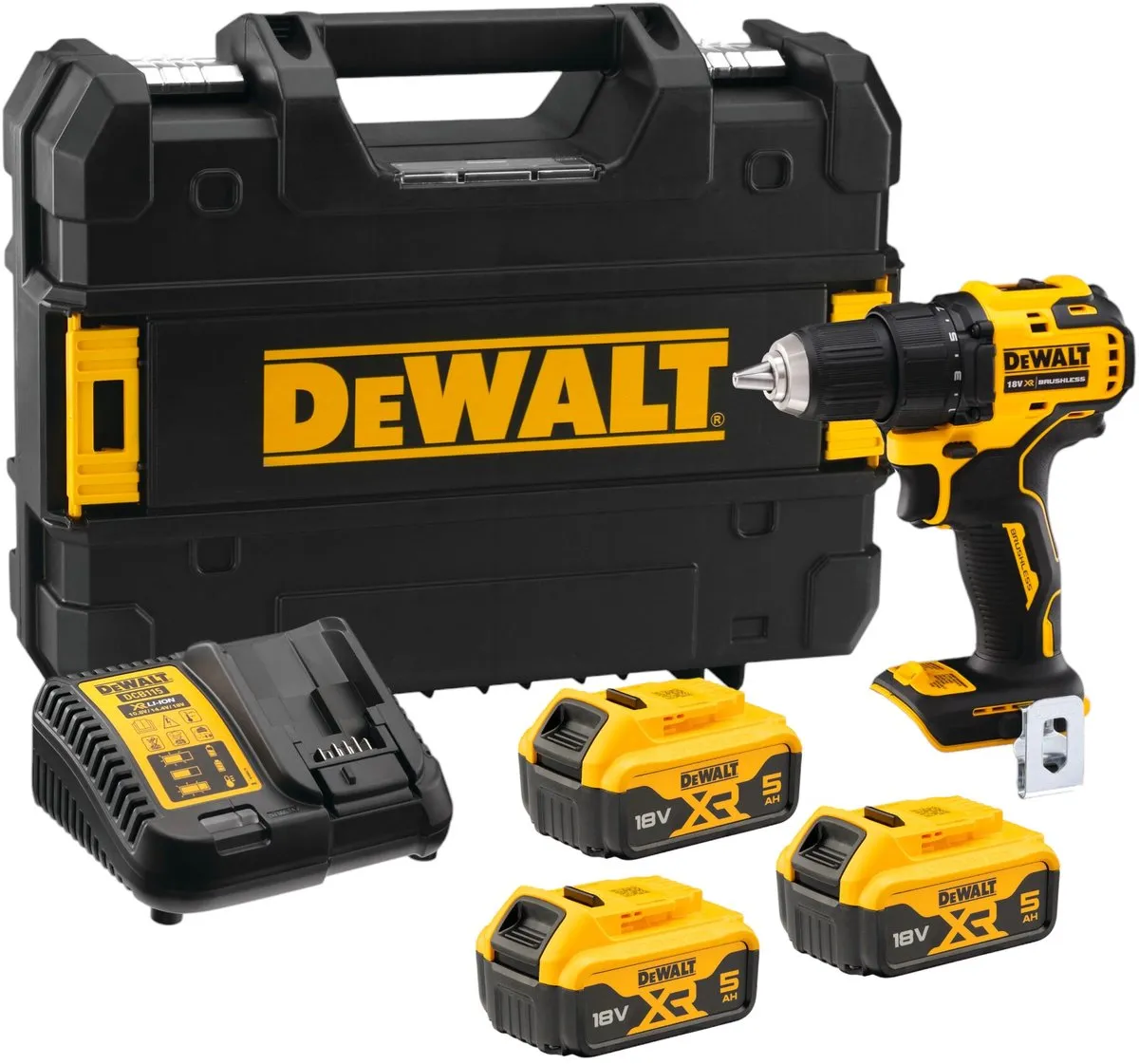 DeWalt DCD708 P3T Accuboormachine 18V 65Nm Borstelloos