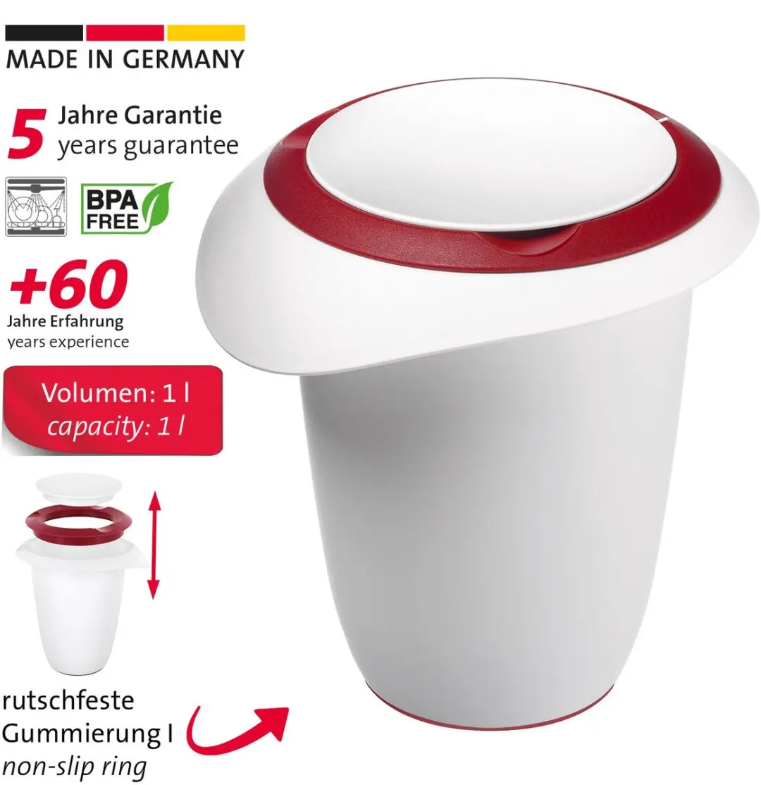 Westmark Mengkom 2x 1L - wit/rood