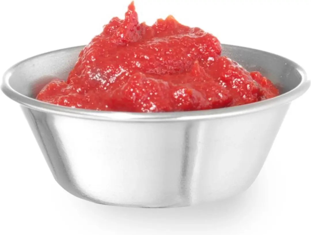 HENDI Roestvrijstalen Ramekin Set 12 Stuks - 0,07L