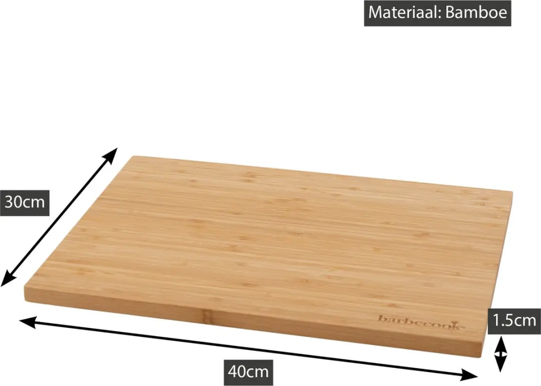Barbecook Bamboe Snijplank 40x30cm - afbeelding 6 van 6