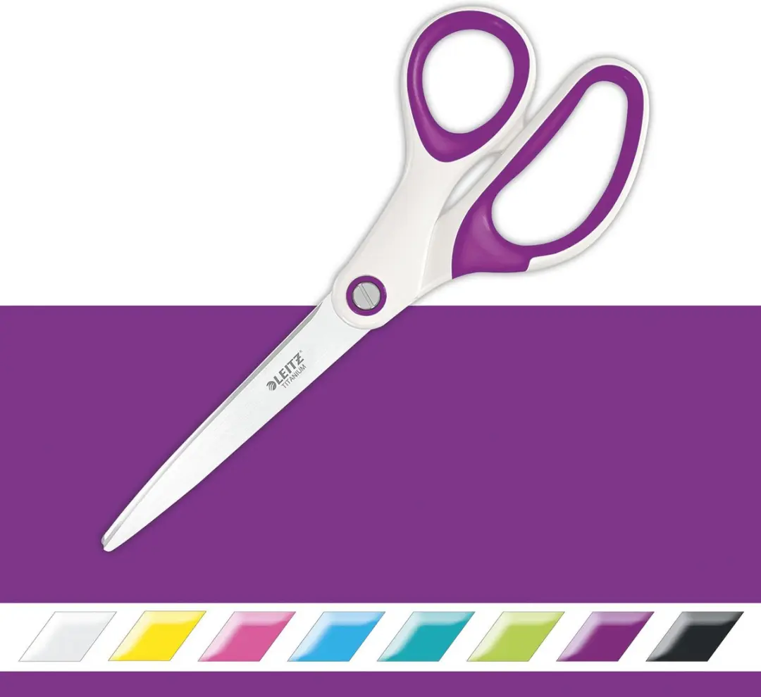Leitz WOW Titanium Roestvrijstalen Schaar